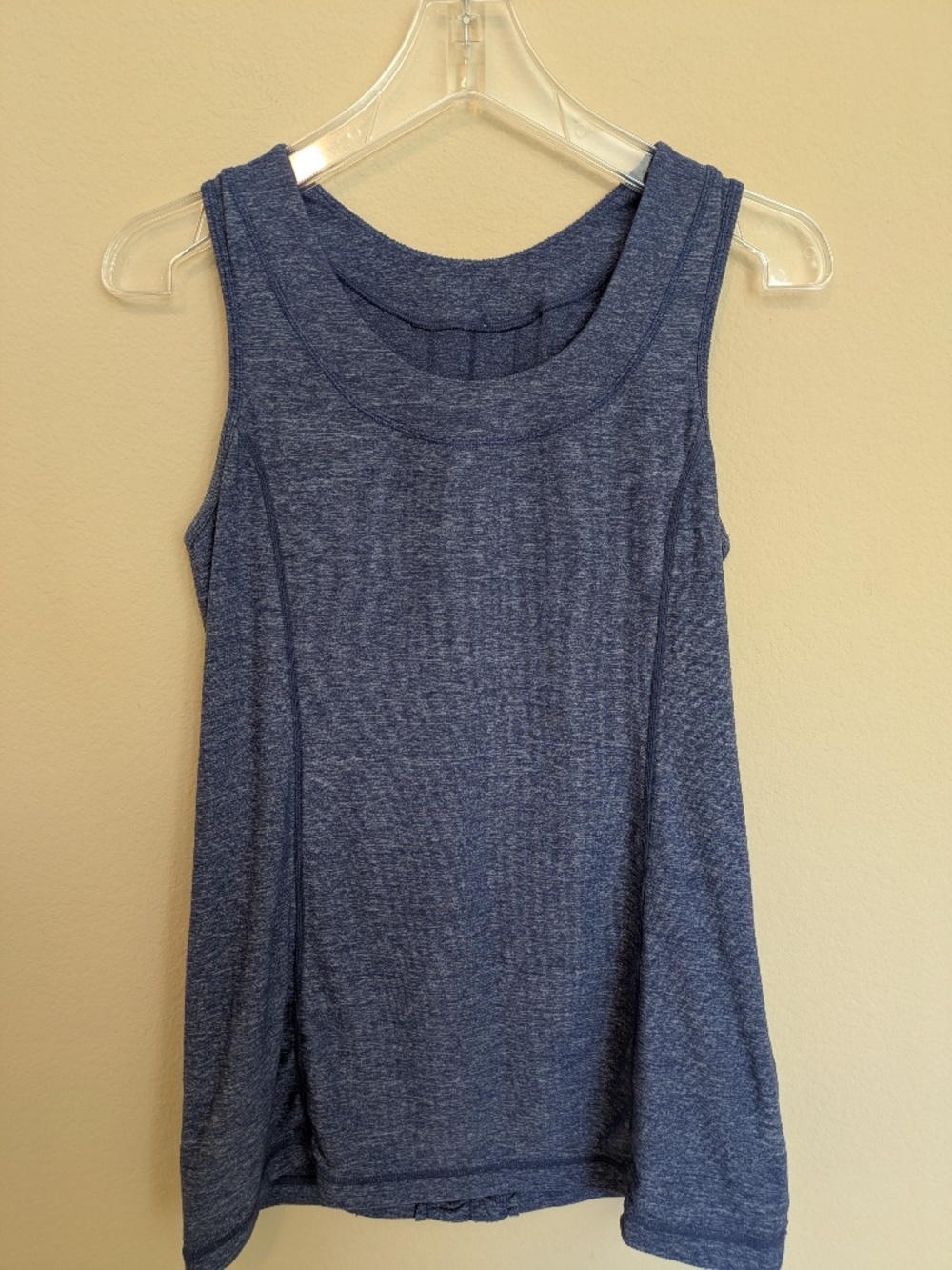 Lululemon Dash Tank II Heathered Dark Blue